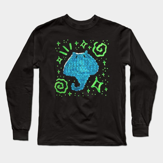 Crochet Stingray Long Sleeve T-Shirt by Bucket Hat Kiddo